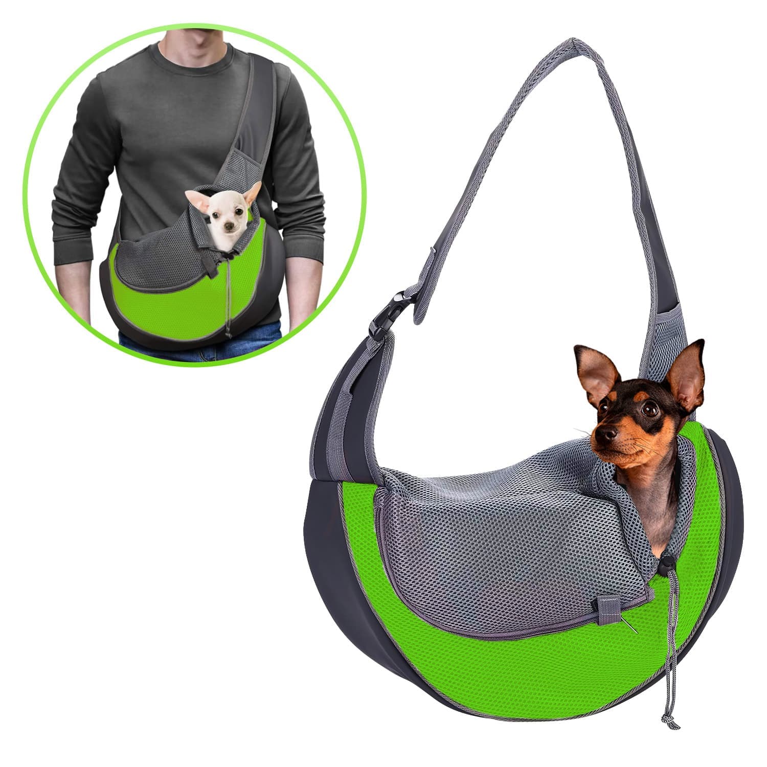 Bolso para Transportar Mascotas Pequeñas Transpirable