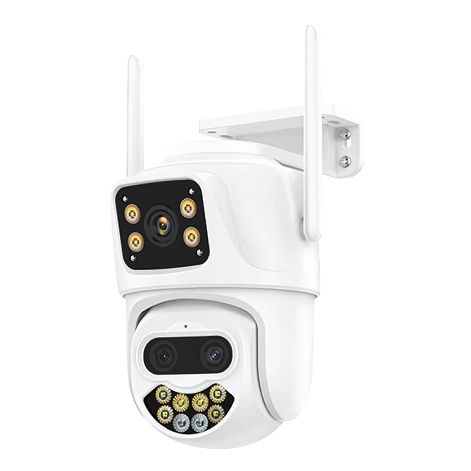 Camara de seguridad doble lente