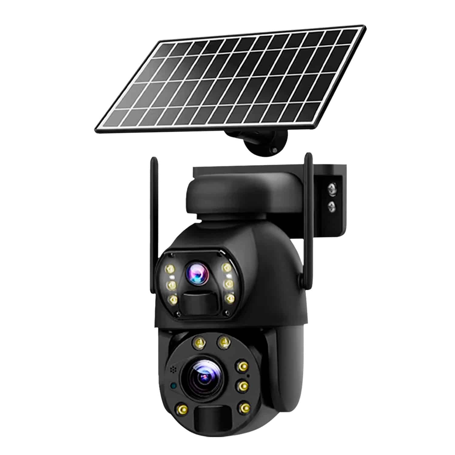 camara solar con chip