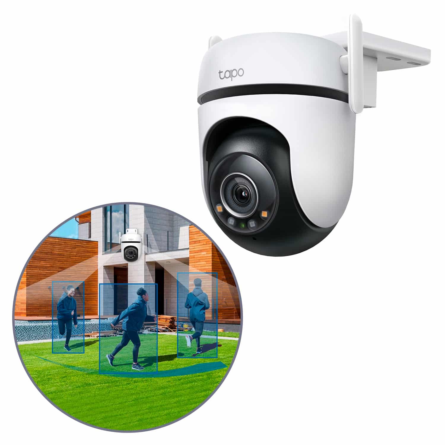 Camara Tapo C520 WS 2K QHD con Visión Nocturna a Color