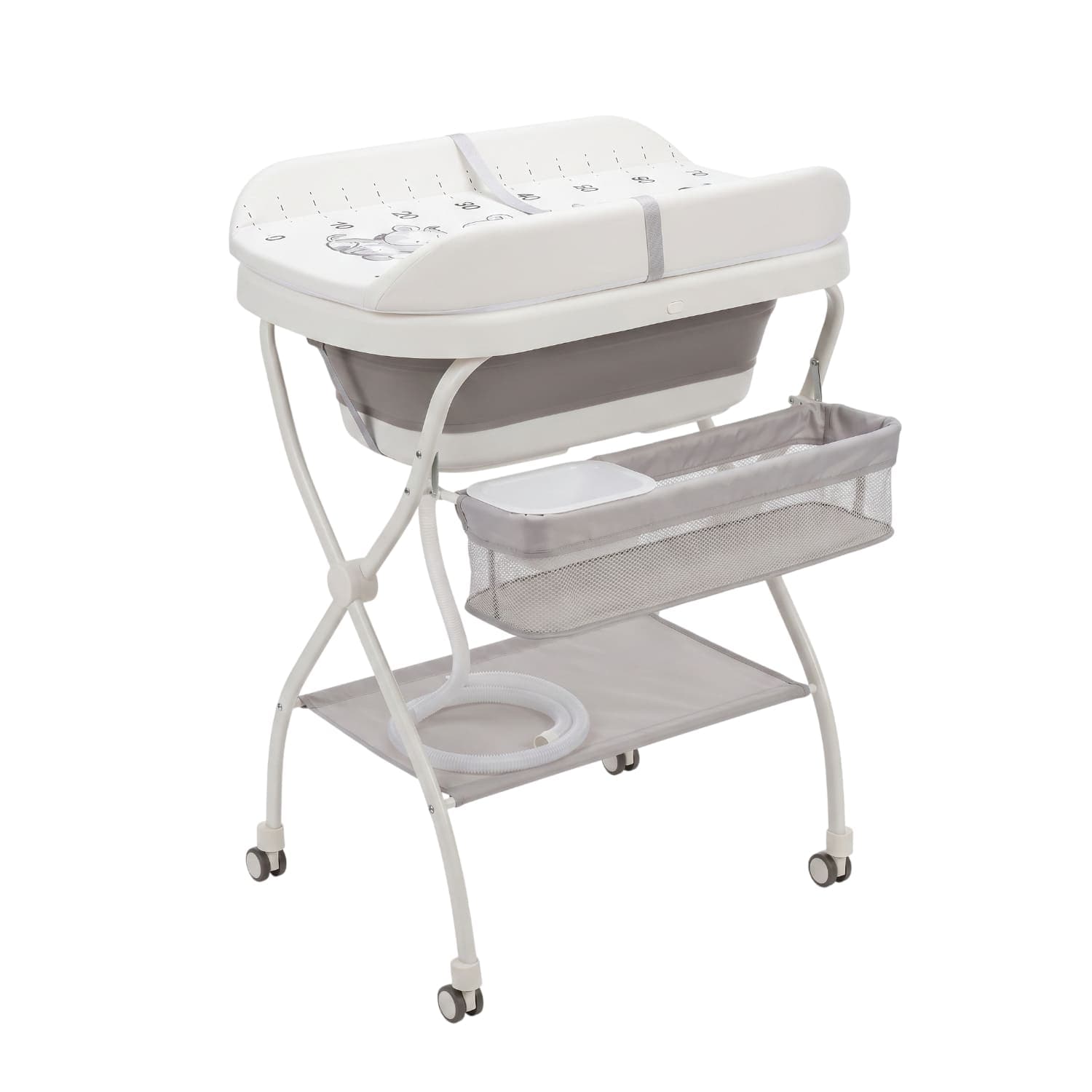 Cambiador de Bebe Portatil con Bañera