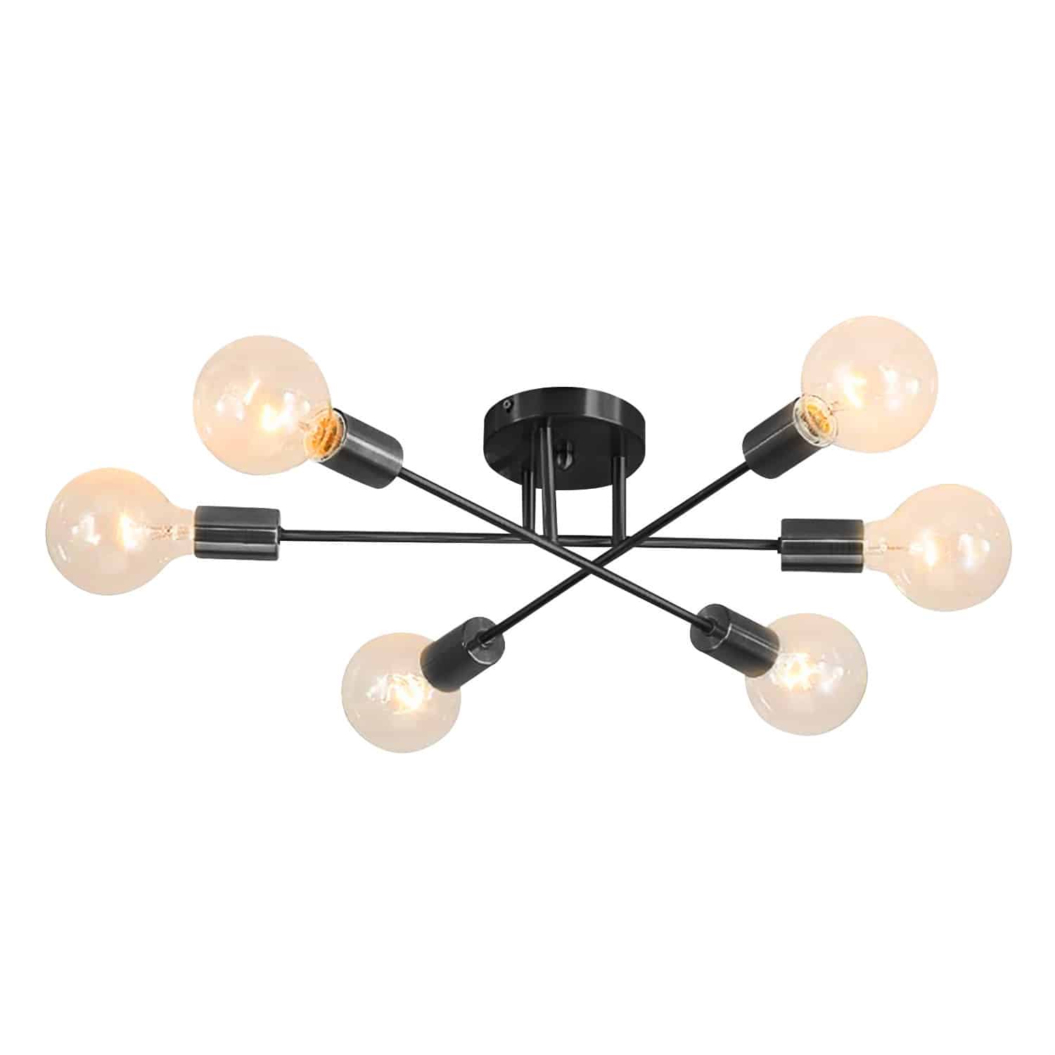 Candelabro Colgante Moderno de Hierro Decoración