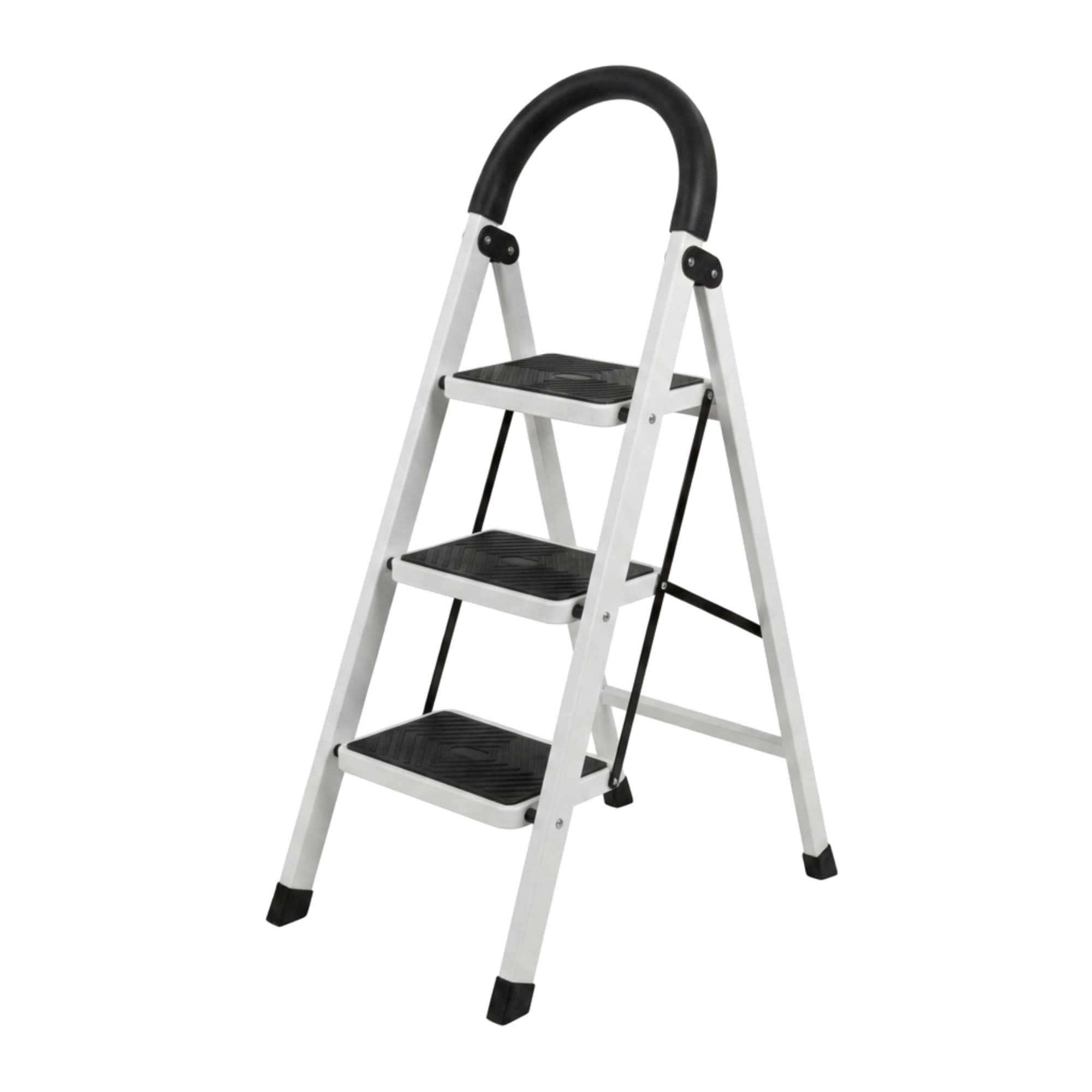 Escalera Plegable 3 Pasos Resistente y Antideslizante