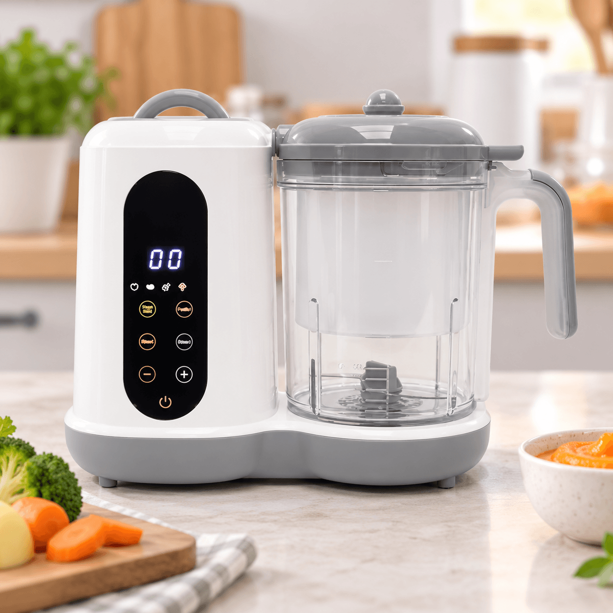 Procesador de Alimentos para Bebés 2 en 1