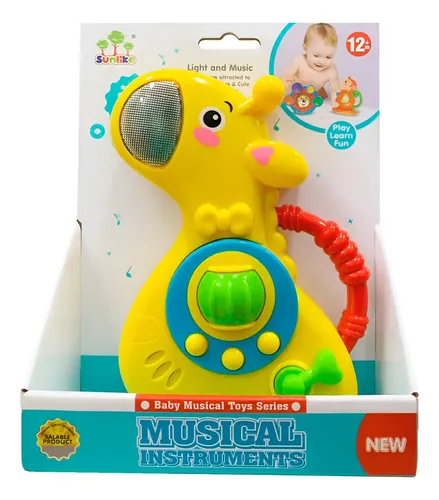 Juguete Musical Bebes Instrumentos En Forma De Jirafa
