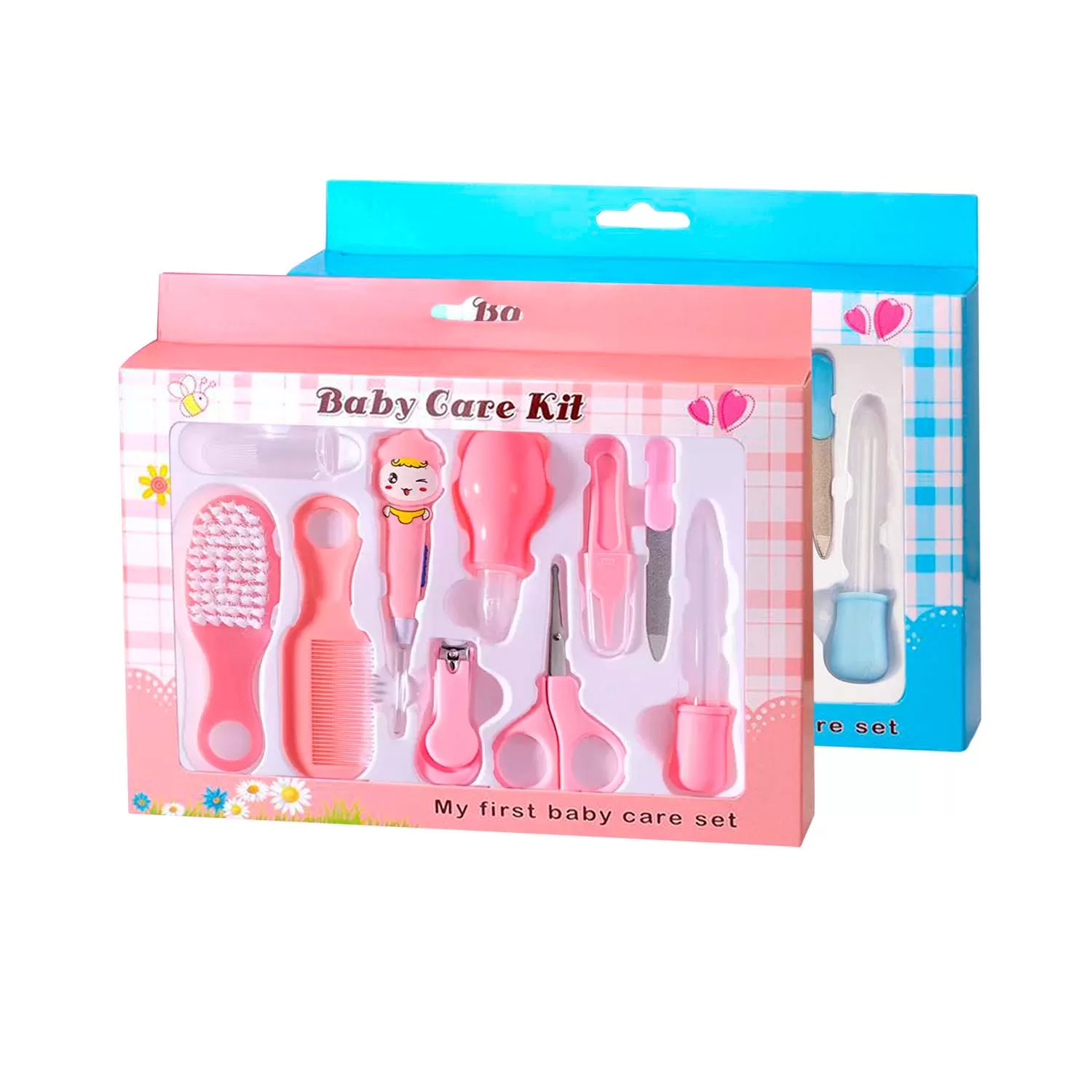 Set Higiene 10 Piezas Cuidado Manicure Bebe Multifuncional