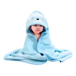 Toalla De Baño Para Bebe Con Capucha Suave Y Acogedora